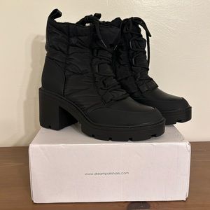 SOLD Dream Pairs Winter Boots NWT Size 9 Black